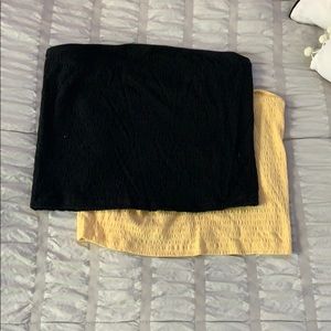 American Eagle ribbed tube tops